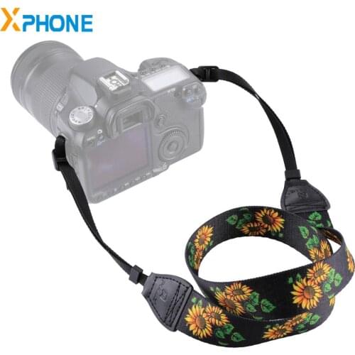 For PULUZ Retro Ethnic Style Multi-color Series Shoulder Neck Strap Camera Strap for SLR DSLR Cameras