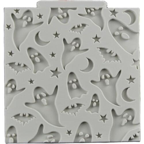 Halloween Ghost Shape Cake Mold Fondant Mold, For Jelly,Candy, Chocolate Soap Mold, Decorating Bakeware H059