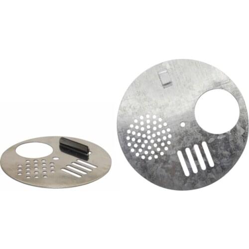 Beekeeping Tools Beehives Circular Nest Door Beekeeper Beehives Accessories Bee Supplies Metal Nest Door 2 Pcs