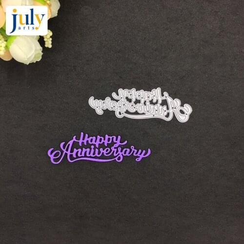 Julyarts Letter Shape Cutting Dies Frame Cutting Embossing Cutter Paper Creative Silver Metal For Scrapbooking Craft Dies