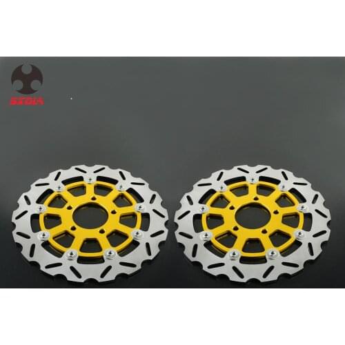 Motorcycle Floating Brake Discs Rotor For SUZUKI GSXR600 GSX600R GSXR750 GSX750R 2004 2005 GSX1000R GSXR1000 2003 2004