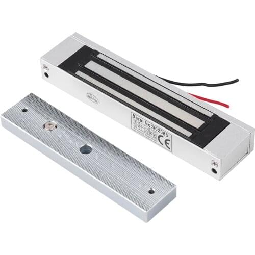 New Professional Electromagnetic Lock 180kg Lock Pull Electronic Magnetic Door Lock Power On Lock​​ Home Security DC12V