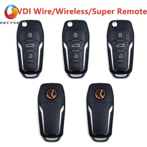 Xhorse VVDI XKFO01EN XNFO01EN XEFO01EN Wire Wireless Super Remote for VVDI2 for VVDI Mini Key Tool Max Programmer