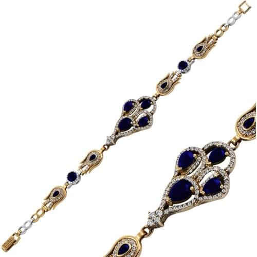 Silverlina Silver Zircon Stone Authentic Bracelet