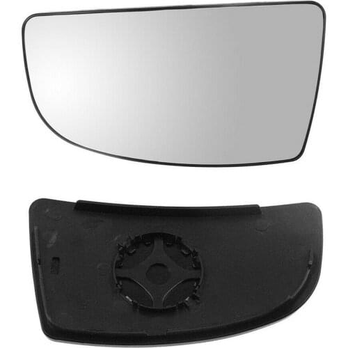 Fits FORD TRANSIT MK8 Lower Door Wing Mirror Glass 2014 ON Left Back Plate