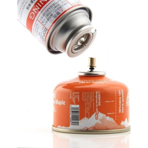 Outdoor Gas Refill Adapter Filling Butane Canister Propane Refill Adapter Camping Stove Gas Cylinder Gas Tank Burner Accessories