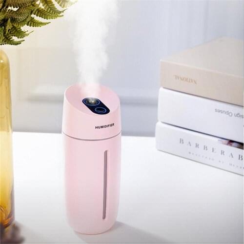 USB Colorful LED Light Humidifier Car Home Office Aromas Diffuser Air Purifier LED Light Air Humidifier Easy to Use For Car
