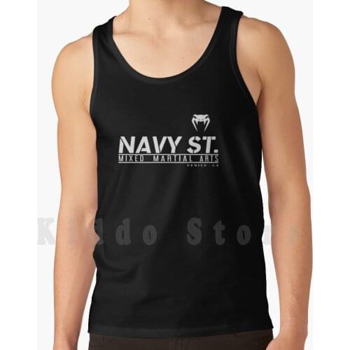 Navy St tank tops vest sleeveless Navy Navy Street Navy St Mixed Martial Art Navystreet
