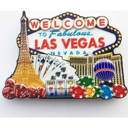 1PC New High Quality USA Las Vegas 3D Fridge Magnets Travel Souvenirs Refrigerator Magnetic Stickers Home Decor Gift