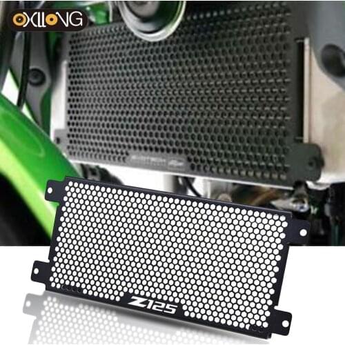 Motorcycle Accessories radiator protective cover Guard Radiator Grille Cover FOR Kawasaki Ninja 125 Z125 Ninja125 2019 2020
