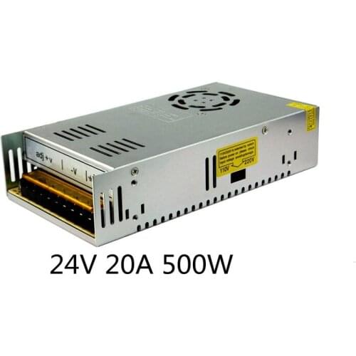 5PCS DC24V 10A 15A 17A 20A 25A 33A 42A 250W 360W 500W 600W 800W 1000W LED Switch Power Supply Driver AC110V/220V Input to DC 24V