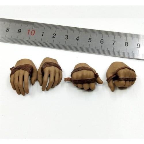 Big Sales TBLeague 1/6th PL2020-167 Barbarian 4PCS/SET Hand Model For Usual 12inch Doll Action Collectable