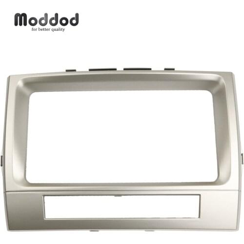 Double Din Radio Fascias for Toyota Corolla Verso Frame Audio Stereo Panel Dash Mount Trim Refitting Kit CD DVD Dashboard Bezel