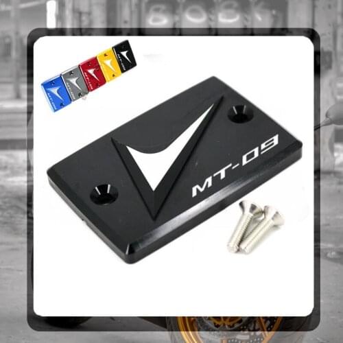 For YAMAHA MT 09 MT09 Tracer FZ9 MT FZ 09 2014 2015 2016 2017 2018 Motorcycle CNC Front Clutch Brake Fluid Reservoir Cover Cap