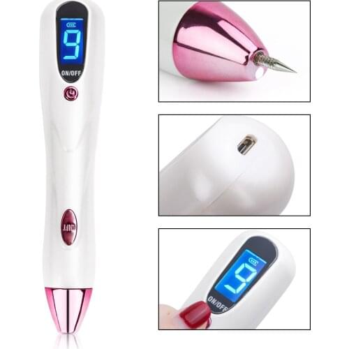Plasma Pen Laser Mole Tattoo Freckle Removal Pen LCD Sweep Spot Mole Removing Dark Spot Remover Pen Skin Care Beauty Machine