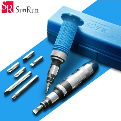 Impact screwdriver set number of strong percussion torque screwdriver combination screwdriver