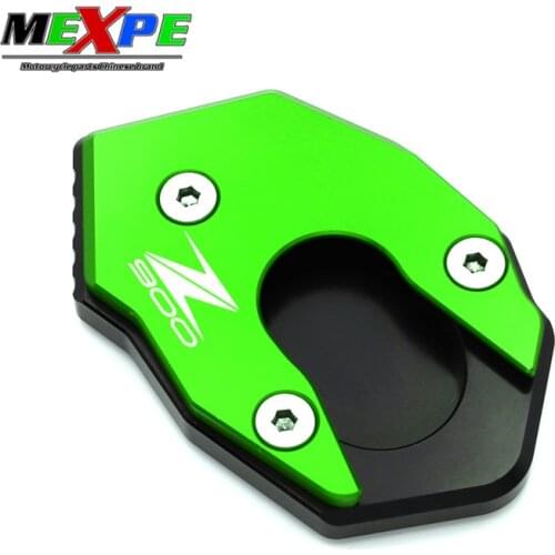 Suitable for Kawasaki motorcycle Z900 CNC aluminum alloy side brace enlarged and widened parking foot 2017 2018 2019 2020 2021