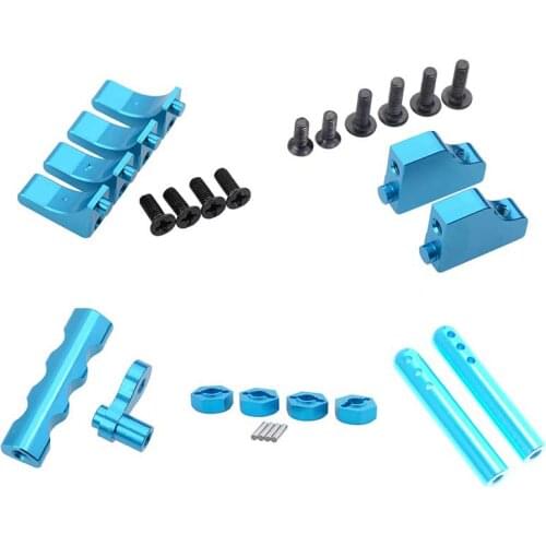 1/10 HSP Universal Upgrade Parts Servo Mount 03013 Battery Holder 03004 Hex Adapter Nuts 02100 for RC Cars