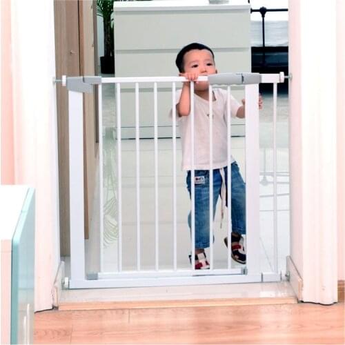 Baby Safety Gate Baby Fence Stairs Barrier Pet Pet Dog Fence Pole Isolation Fixed Gate Safety Protection 76-110cm