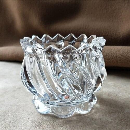 ZHENGHAN Decorative Crystal Candlesticks