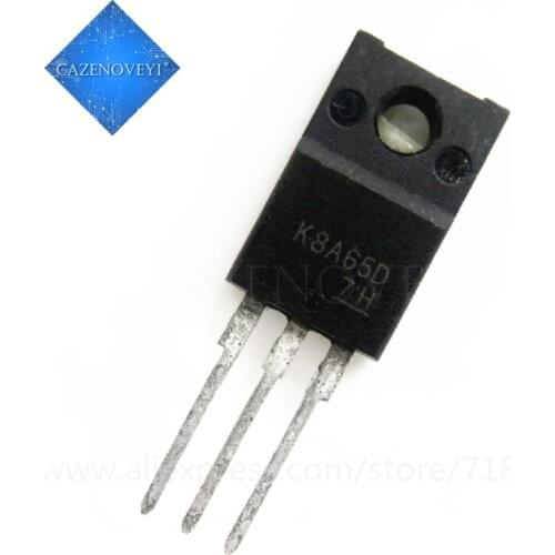 10pcs/lot TK8A65D K8A65D TK8A65 TO-220F 650V 8A In Stock