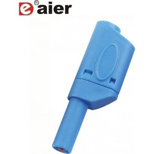 100PCS 32A Colorful Safety Fully Insulated Stackable Male 4mm Banana Plug Banana Terminal Plugs