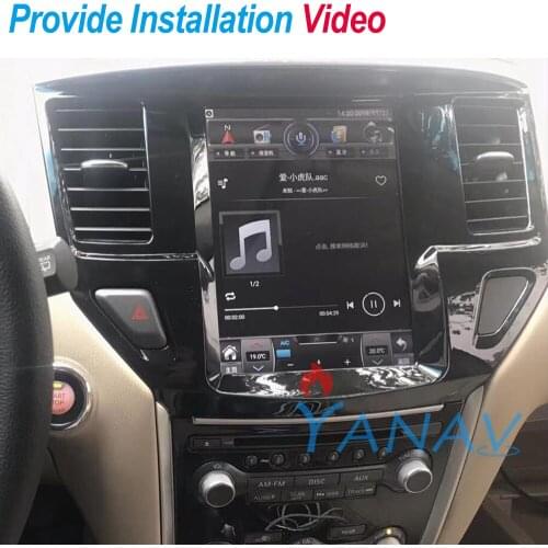 Android touch screen Car DVD Multimedia Player For-Nissan Pathfinder 2012-2018 car GPS navigation HD radio video MP3 player