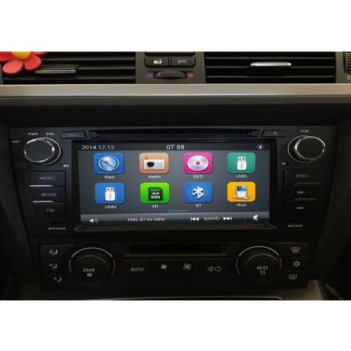 Car dvd multimedia player radio audio For BMW/3 Series E90 E91 E92 E93 GPS Navigation BT RDS