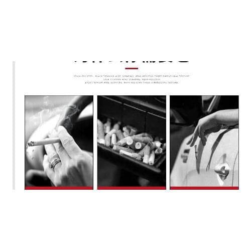 Auto parts aluminum alloy ashtray travel home office carrier for Volkswagen vw Phaeton 4.2 EOS 3.2 V6