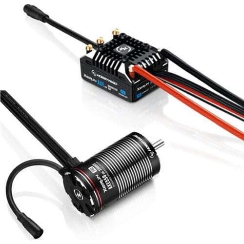 Hobbywing XERUN AXE R2 80A Brushless ESC & 540L R2 2100KV 2800KV/ 550 3300KV Brushless Motor Waterproof Combo for 1/10 RC car