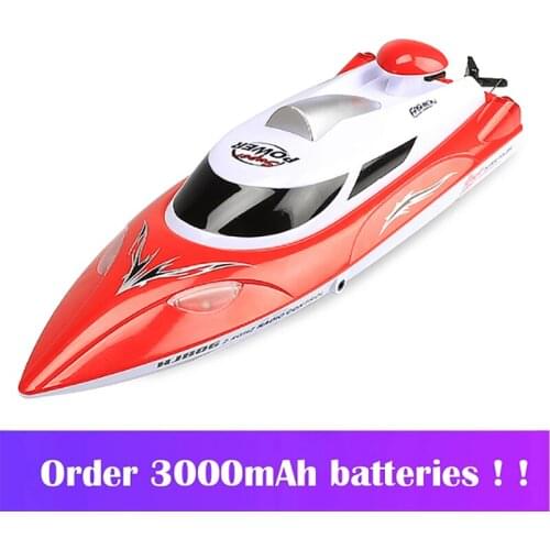 HJ806 Electric RC Boat 35KM/H High Speed Radio Remote Controlled Speedboat Racing Ship Steerable Boats Toy VS Feilun FT012 FT011