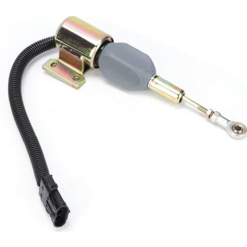 Fuel Shut Off Solenoid Fit for Cummins 3930658 3932529 3935431 SA475612 J932529 Shut Off Valve Shutdown Valve