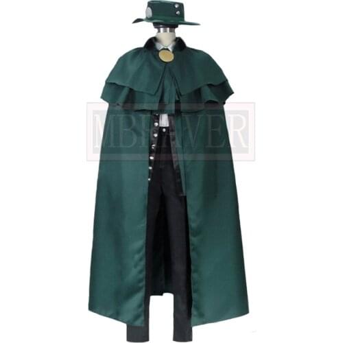 Fate Grand Order FGO Monte Cristo Edmond Dantes The Count of Monte Cristo Cosplay Costume Halloween Custom Made Any Size