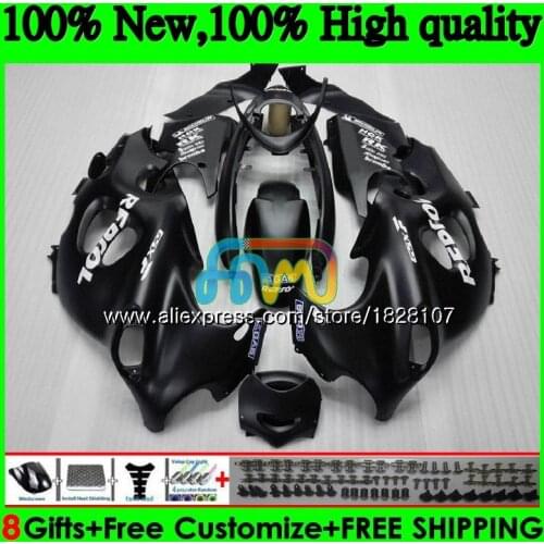 Body For SUZUKI KATANA GSXF 600 750 GSXF600 98 99 00 01 02 33BS.9 Matte black GSX750F GSXF750 1998 1999 2000 2001 2002 Fairing