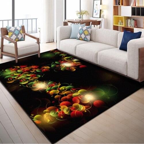 Creative Europe Type 3D Printing Carpets For Living Room Bedroom Area Rugs Kitchen Large Floor Anti-Slip Home Hallway Mat Carpet