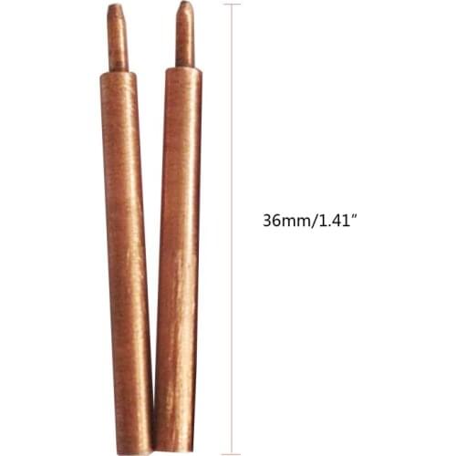 2pcs/set Alumina Copper Spot Welding Machine Butt Welder Welding Needle 62KD