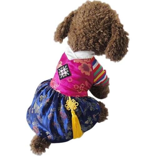 So Cute Korea Classic Princess Style Pet dogs Dress Free Shiping By CPAM Dogs Clothing