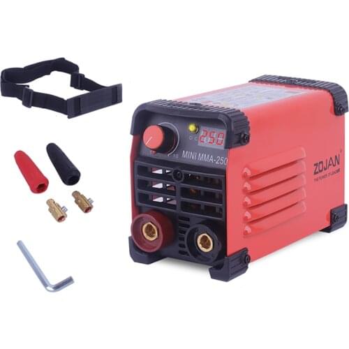 MINI MMA-250 Small Household Handheld MMA Welder AC 220V Output Inverter ARC Welding Machine 180-250V 20-250A