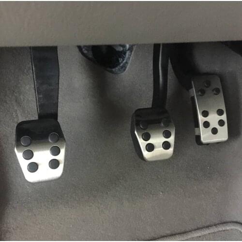 No Drill Pedal Fuel Brake Pedals Manual For Ford Focus 2 MK2 2005-2016 Focus 3 MK3 Focus 4 MK4 Kuga Escape 2012-2017