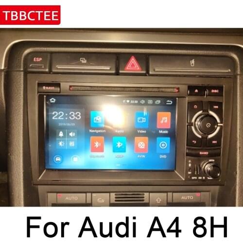 For Audi A4 S4 RS4 8E 8H 2002~2008 MMI Android car dvd player radio GPS navigation multimedia system WIFI BT AUX Head Unit