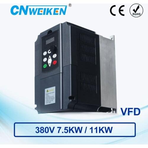 WK600 Vector Control frequency converter 380V Three-phase variable frequency inverter for motor 7.5kw/11kw ac frequency drive