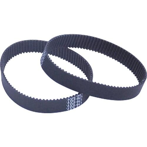 1Pcs Perimeter 300mm-390mm 2GT Black Rubber Closed Loop Timing Belt Width 6mm/10mm Teeth 150-195 For 3D Printer/CNC/Step Motor