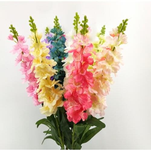 21 Heads Simulation Silk Flower Artifiaial Violet Hyacinth Flowers Wedding Mariage Birthday Party Garden Home Table Decor