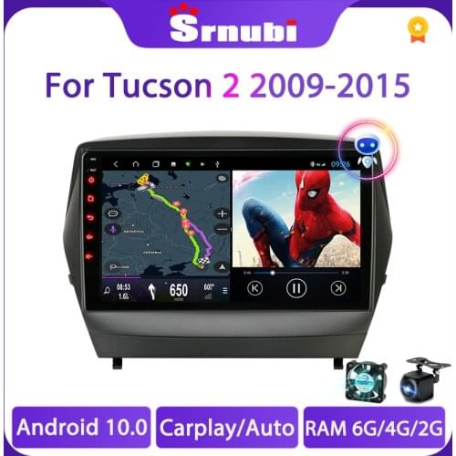 9" Android 10 Car Radio For Hyundai Tucson 2 ix35 2009 - 2015 Android 10 Multimedia Video Player Navigation GPS 2 Din stereo DVD