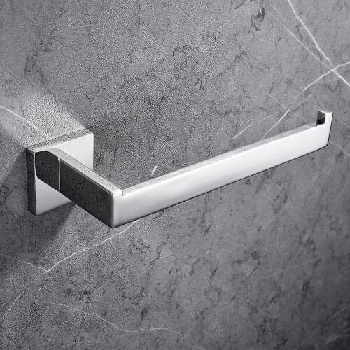 Free Shipping 1 Pcs SUS 304 Stainless Steel Single Towel Bar Wall Mounted Towel Ring Towel Rack Holder Bathroom Accessories