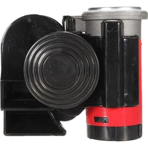 Free Shipping 139db Snail Compact Dual Air Horn for for Car/Vehicle/Motorcycle/Yacht/Boat/SUV/Bike/Buses/Pick-up/Sea Vessels
