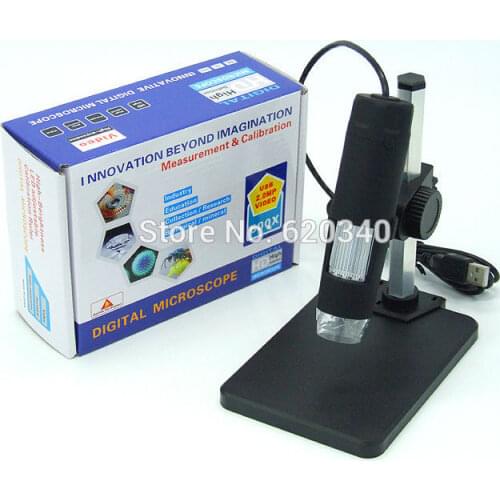 Free shipping 2014 NEW 50/600X USB Digital Electronic Microscope( 8 LED 2.0 Mega Pixels )USB microscope Endoscope