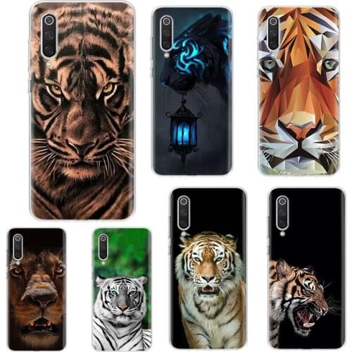 Tiger Picture For Redmi 5 6 7 8 9T 9A 9C Case For Redmi Note 5 7 8T 9S 9Pro Max Phone Cover Xiomi POCO X3 NFC M3 Trend Shell