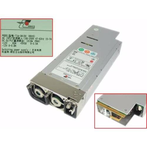 EMACS Zippy T1W-3A10V Server Power Supply 1010W