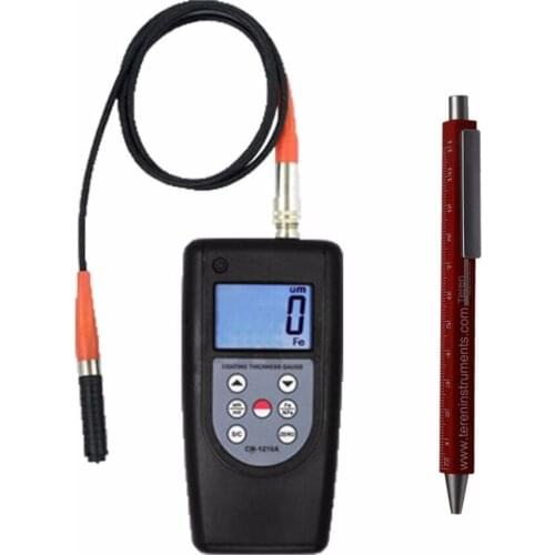 TR-CM-1210A Digital LCD F Probes 0~2000 um/0~80 mil Paint Coating Thickness Meter Gauge